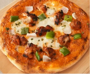 BUTTER CHICKEN PIZZA