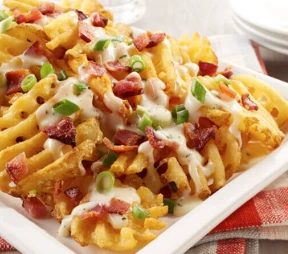 BAKED CHEESE FRIES