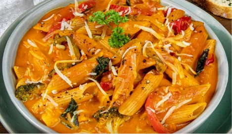 VEG PINK SOUCE PASTA